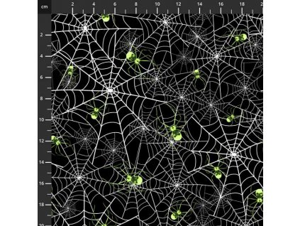 Blank Quilting 999-532 Pavučinky vícebarevná bavlněná látka patchwork