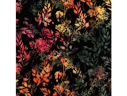 Hoffman 3369-709 bali batika vícebarevná bavlněná látka patchwork