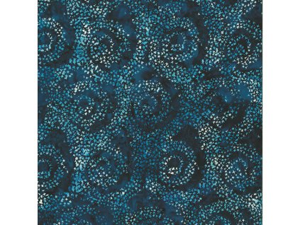 Hoffman 3369-613 bali batika modrá bavlněná látka patchwork