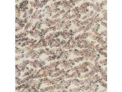 Hoffman 3369-302 bali batika hnědá bavlněná látka patchwork