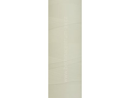 Amann Trojalock 120 9199-1000 bílá smetanová jednobarevná overlocková nit polyester 2500m