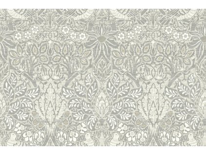 William Morris Hawkdale 068 TAUPE vícebarevná bavlněná látka patchwork