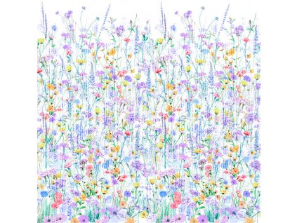 Hoffman 999-617 Louka teplá Garden Bliss digi bavlněná látka patchwork