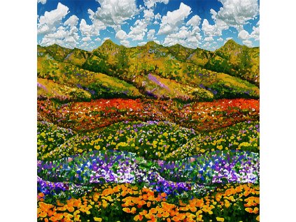 Hoffman 999-626 Krajina Impressionist Artworks digi bavlněná látka patchwork