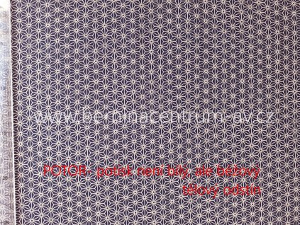 Japan 999-630 Hvězdy Sevenberry tradiční japonská bavlněná látka patchwork