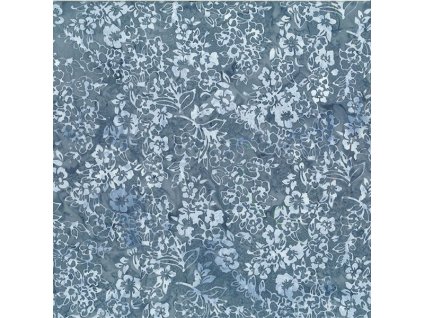 Hoffman 3370-900 bali batika šedá bavlněná látka patchwork