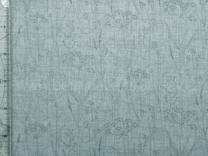 Yoko Saito 999-692 japonská šedá bavlněná látka patchwork