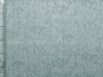 Yoko Saito 999-692 japonská šedá bavlněná látka patchwork