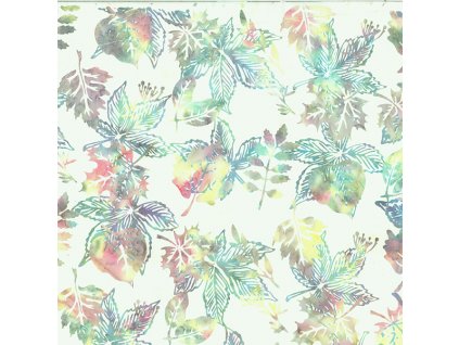 Hoffman 3371-707 bali batika vícebarevná bavlněná látka patchwork