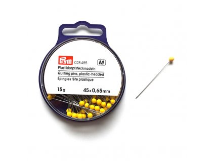 PRYM Dlouhé špendlíky klasické 15g 0,65mm