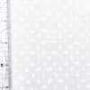Stof 999-838 Bílá na bílé bavlněná látka patchwork