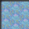 Kaffe Fassett and William Morris 001 BLUE vícebarevná bavlněná látka