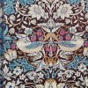 William Morris Bloomsbury Straw berry thief teal vícebarevná bavlněná látka patchwork