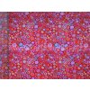 Kaffe Fassett Paperweight oranžová květovaná vícebarevná bavlněná látka patchwork