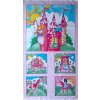 US 999-695 Princezny panel 60 cm vícebarevná bavlněná látka patchwork