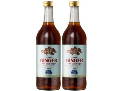 Dorset Ginger Strong 50 % menej cukru nealkoholický zázvorový nápoj, 2x 750 ml
