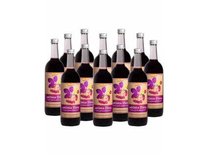 100 % BIO šťava z arónie vom Langlebenhof, Demeter, 12x 750 ml