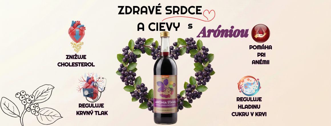 Zdravé srdce a cievy s aróniou