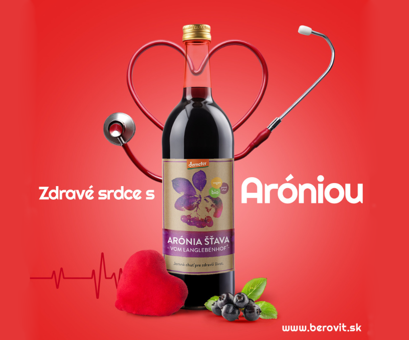 Zdravé srdce s aróniou