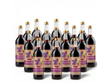 100 % BIO šťava z arónie vom Langlebenhof, Demeter, 18x 750 ml