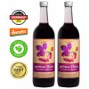 100 % BIO šťava z arónie vom Langlebenhof, Demeter, 2x 750 ml s ikonami vyrobené v Nemecku, Demeter, prírodný produkt, vysoká kvalita