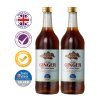 Dorset Ginger Strong 50 % menej cukru nealkoholický zázvorový nápoj s ikonami MADE in UK, SALSA vysoká kvalita, výborná chuť