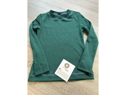 Detský merino pulóver s dlhým rukávom ALL TIME