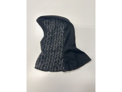 Detská Merino kukla jednovrstvová /geo, black/