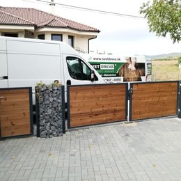 Plotové výplne a obklad fasády z termo dreva