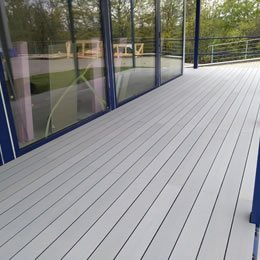 Terasa Twinson drevo-plast - dekór 509 šedá (dutý profil)