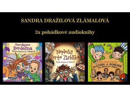 Sandra pack 3x audioknihy COVER multi