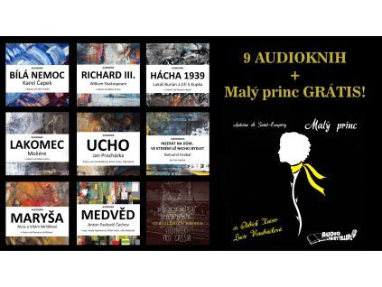 9audioknih+Maly princ GRATIS