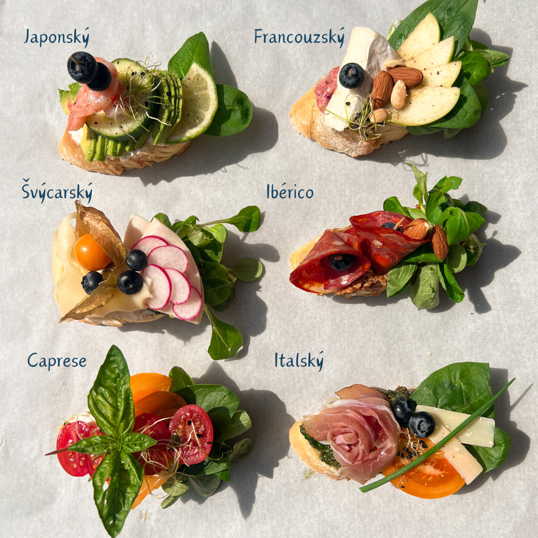 Chlebíčky, které můžete