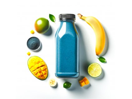 Australské smoothie s modrou spirulinou