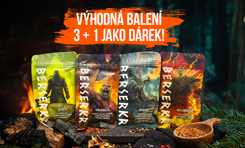 Výhodná balení 3+1 ZDARMA