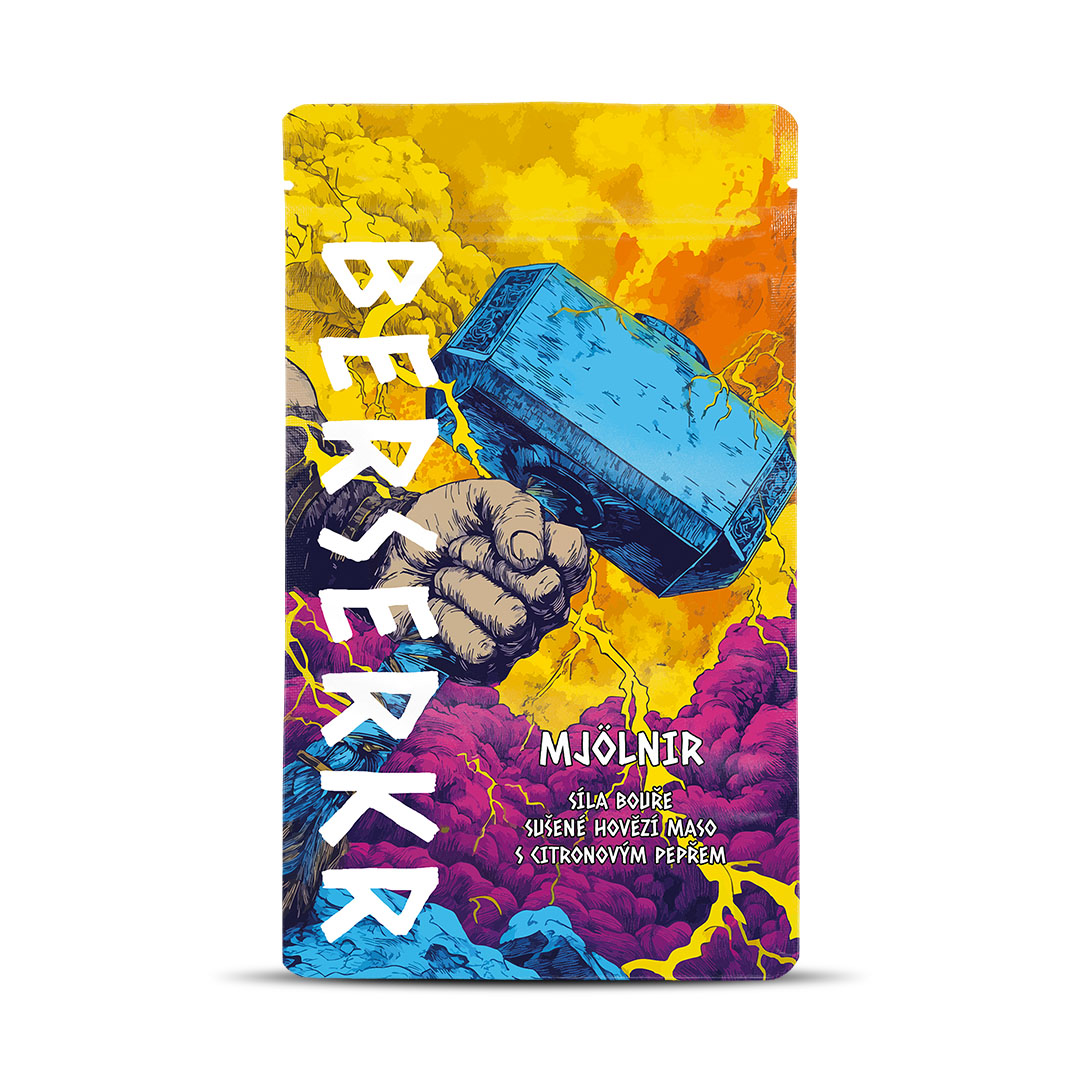 BERSERKR MJOLNIR - Citronový pepř Gramáž: 25 g