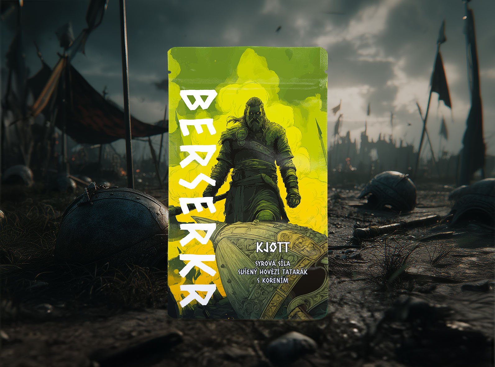 BERSERKR KJOTT - Sušený tatarák Gramáž: 250 g