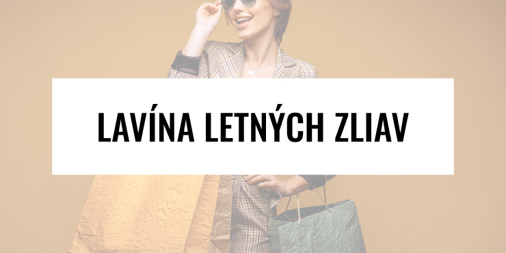 Lavína letných zliav