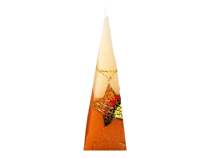 Miranda pyramída - oranžová – Vianoce