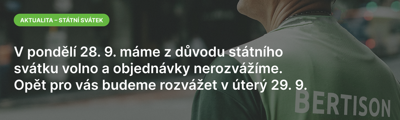V pondělí 28. 9. máme z důvodu státního svátku volno