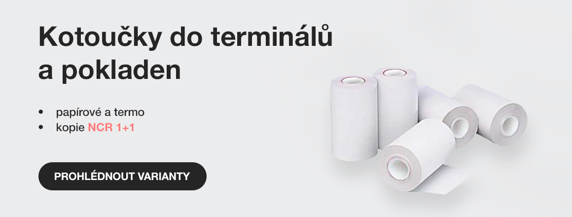 Kotoučky do pokladen