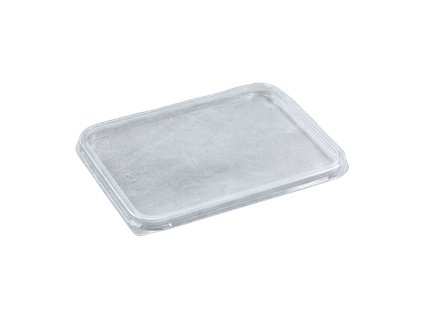 Víčko transparentní k misce hranaté PP 750/1000 ml, 180x132x62 mm, 50 ks