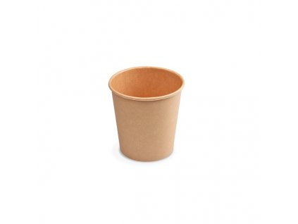 Kelímek papírový na kávu kraft hnědý 110 ml (4 oz), 62 mm průměr, 50 ks