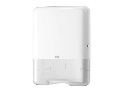 Tork 553000 Zásobník H3 Singlefold na papírové ručníky, bílý (V-FOLD)