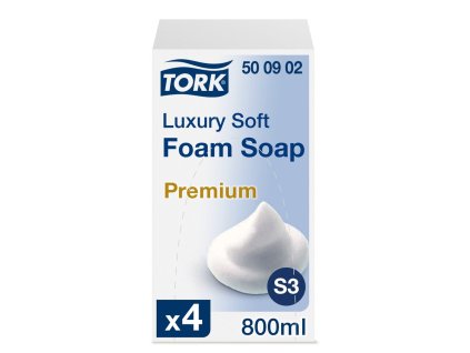 TORK 500902 Luxusní pěnové mýdlo Premium S3 jemné , 800 ml