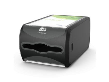 Tork 272511 Xpressnap zásobník N4 na ubrousky do zásobníku – černý pultový