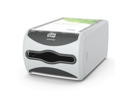 Tork 272513 Xpressnap zásobník N4 na ubrousky do zásobníku – sv. šedý pultový