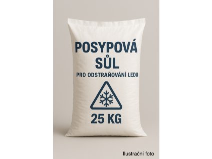 Sůl posypová 25 kg