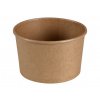 1491 miska na polevku kraft hneda 480 ml 111 mm prumer 25 ks