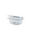 Miska oválná 250 ml PET s integrovaným víčkem, 50 ks